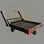 wood pushcart