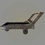 wood pushcart