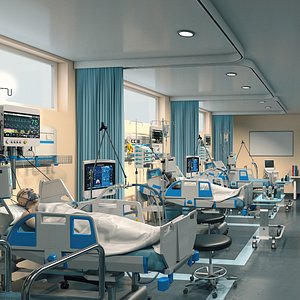 ICU with Patients