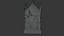 Gothic Stone Headstone Tombstone
