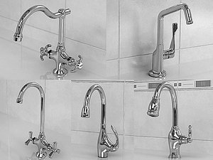 3d model brasstech polished chrome