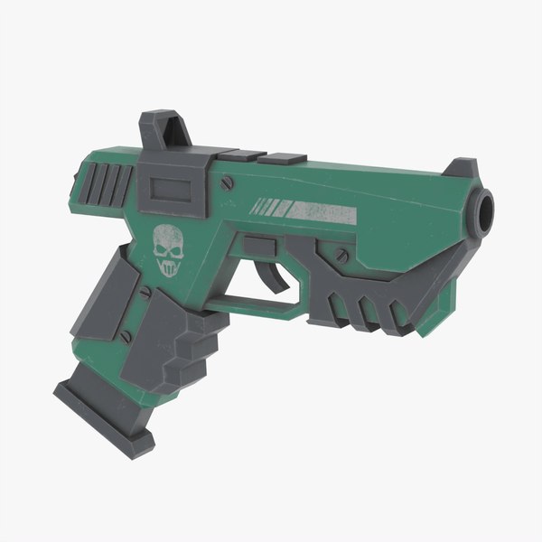 modelo 3d Pistola 02 - TurboSquid 2380633
