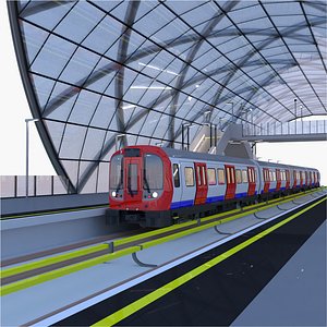London metro station model