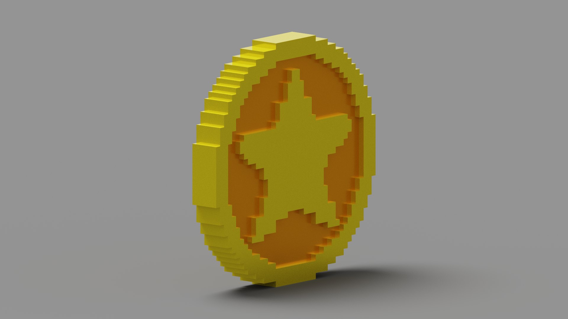 Star Coin Model - TurboSquid 2126683