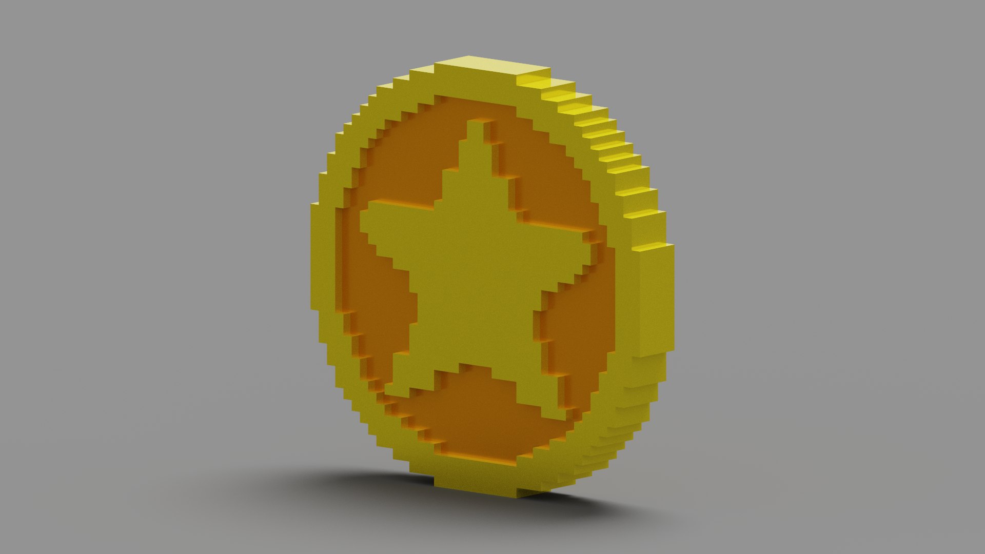 Star Coin Model - TurboSquid 2126683