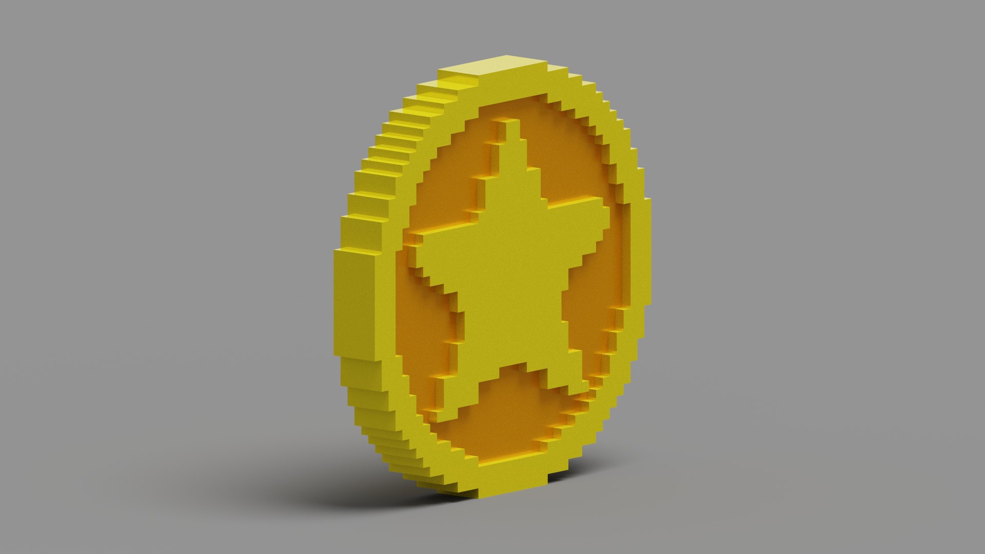 Star Coin Model - TurboSquid 2126683