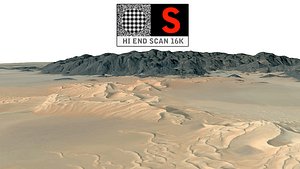 desert area scan 16k 3d max