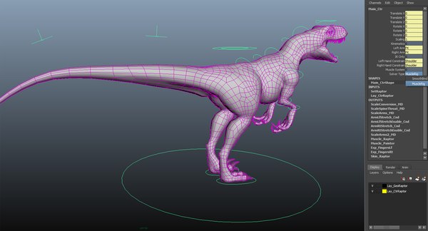 Velociraptor Modelo 3D - TurboSquid 956216