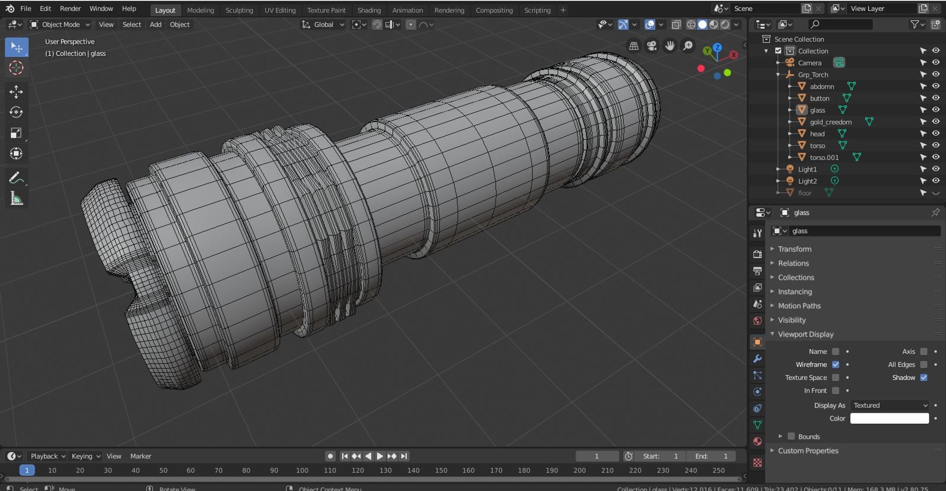 Torch 3D Model - TurboSquid 1496627