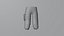 Kakashi Pant - Clothing - Low poly