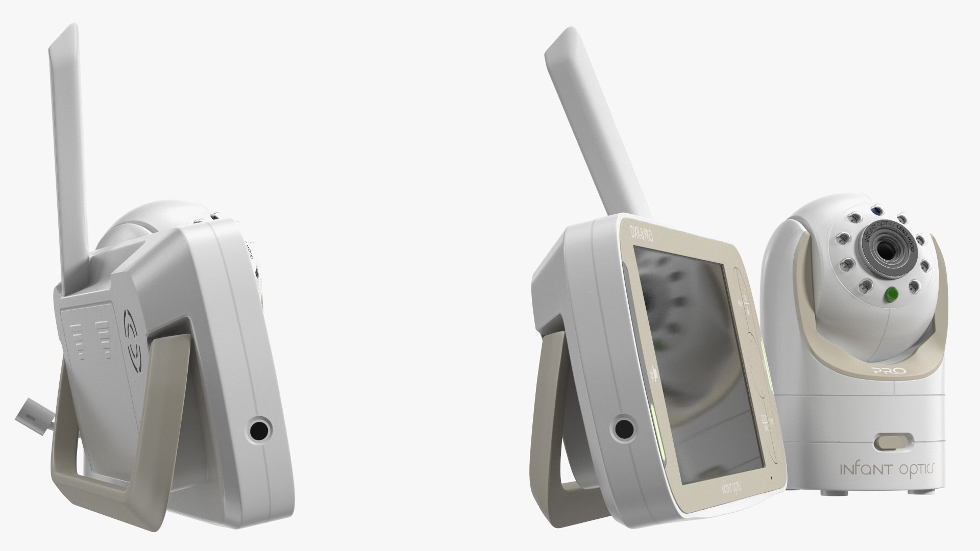 Baby Monitor Infant Optics DXR8 Pro 3D Model TurboSquid 1965683