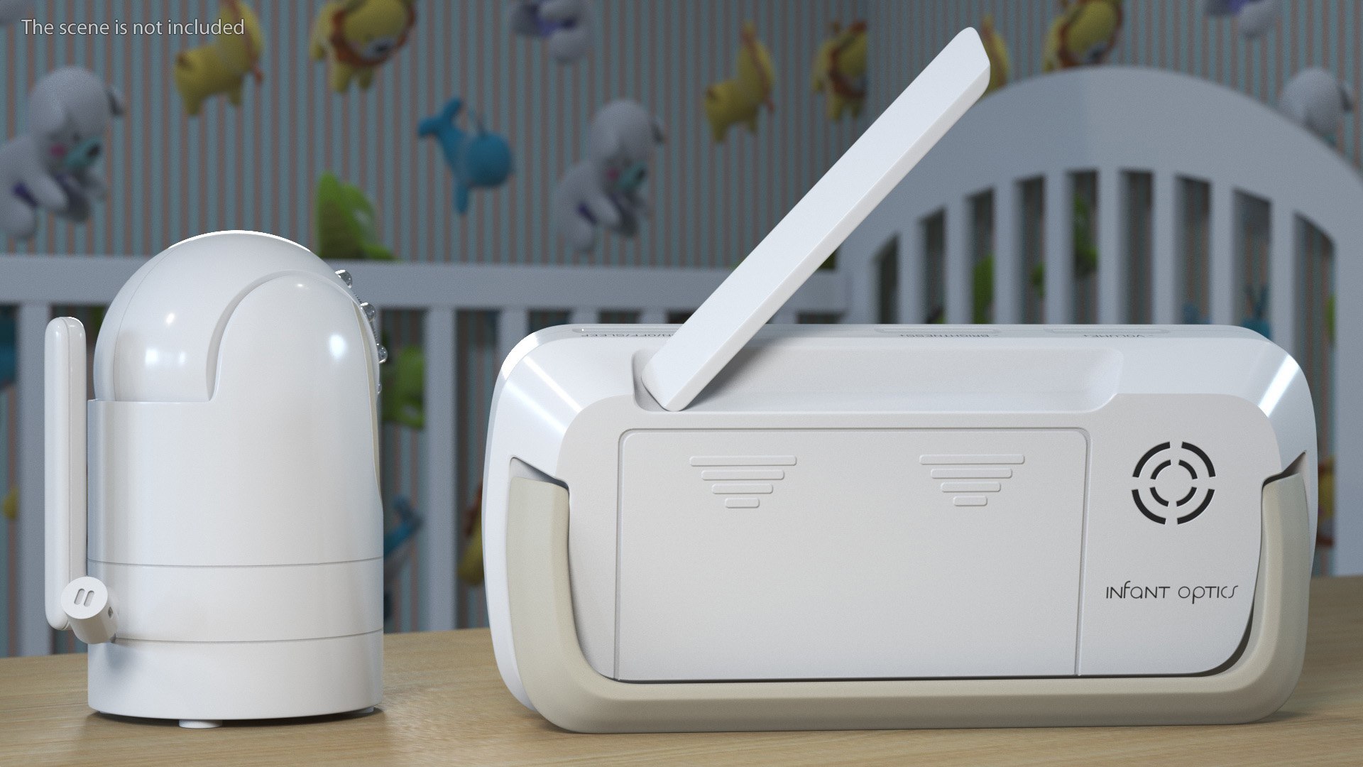 Baby Monitor Infant Optics DXR8 Pro 3D Model TurboSquid 1965683