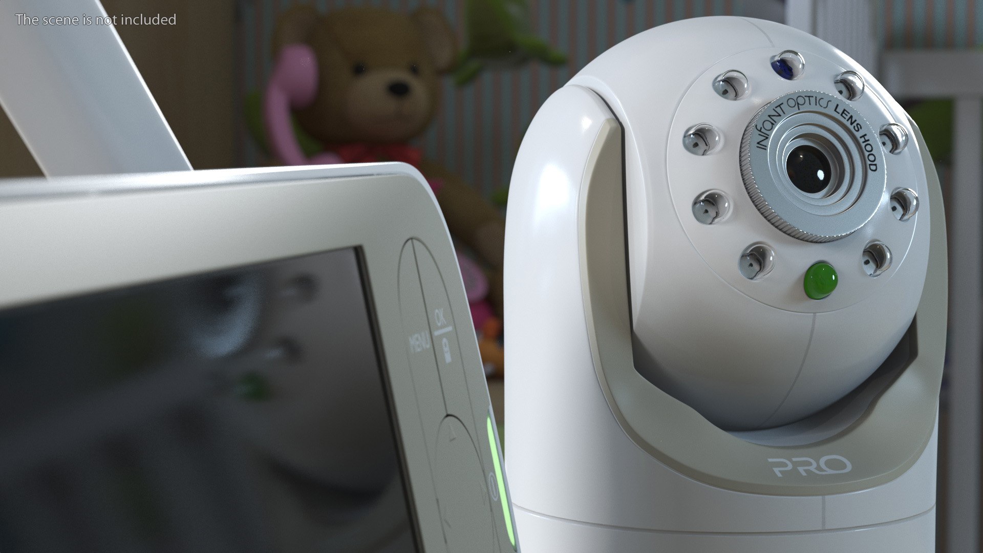 Baby Monitor Infant Optics DXR8 Pro 3D Model TurboSquid 1965683