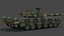 Main battle tank collection 3D