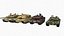 Main battle tank collection 3D