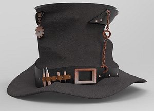 3D steam punk hat
