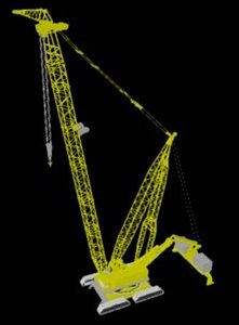 3d crane model