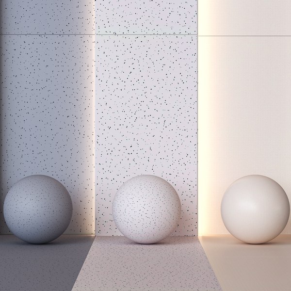 modèle 3D de Florim Chimera Terrazzo Stone Textures - Vol. 2, lot de 9 ...