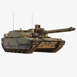 Leclerc French Main Battle Tank AMX-56