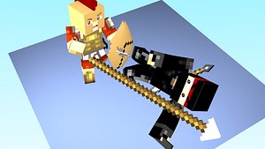 Minecraft Spartan and Ninja