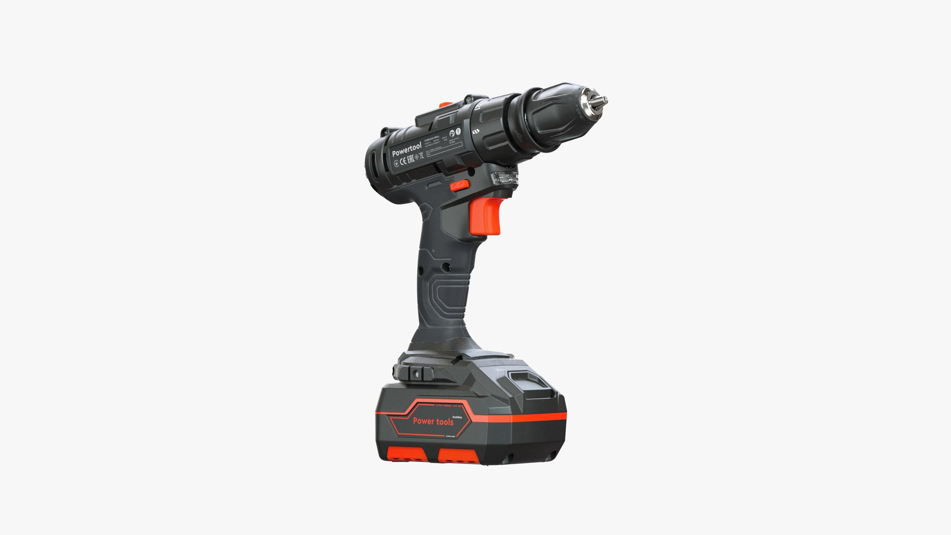 3D Electric Screwdriver Model - TurboSquid 2251325