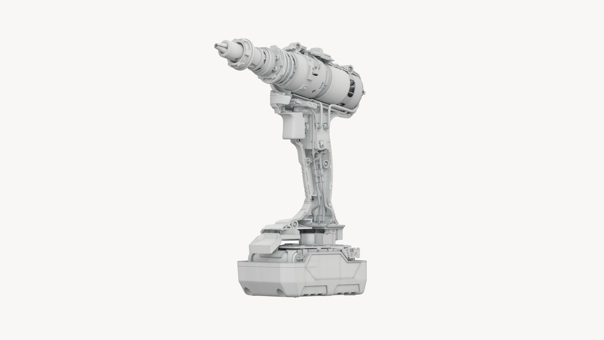 3D Electric Screwdriver Model - TurboSquid 2251325