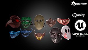 Horror Masks Pack