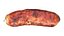 3D Pork sausage roasted model