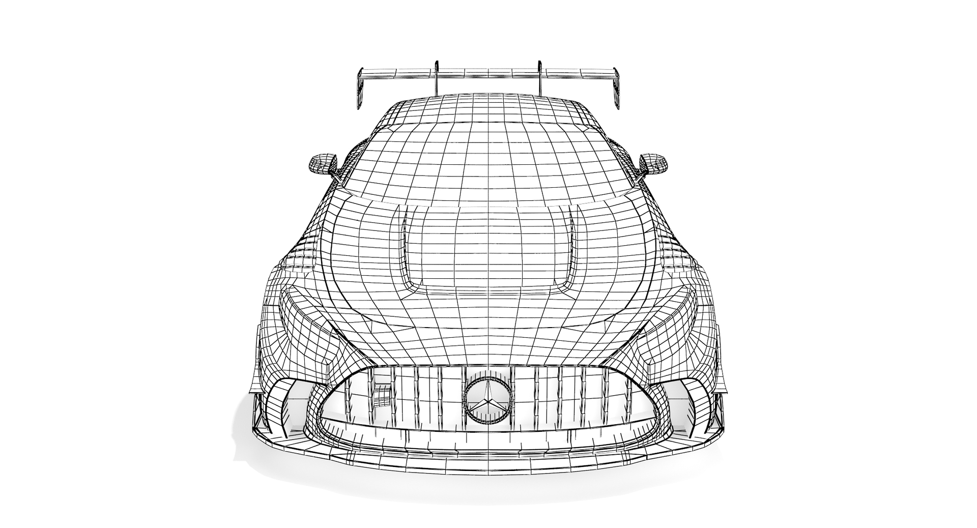 3D Mercedes-AMG GT2 PRO Model - TurboSquid 2163122