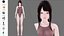 Bikini 0008 - UE5 - Unity - Blender - Animado - Personagem Feminina Realista