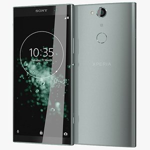 3D realistic sony xperia xa2 model