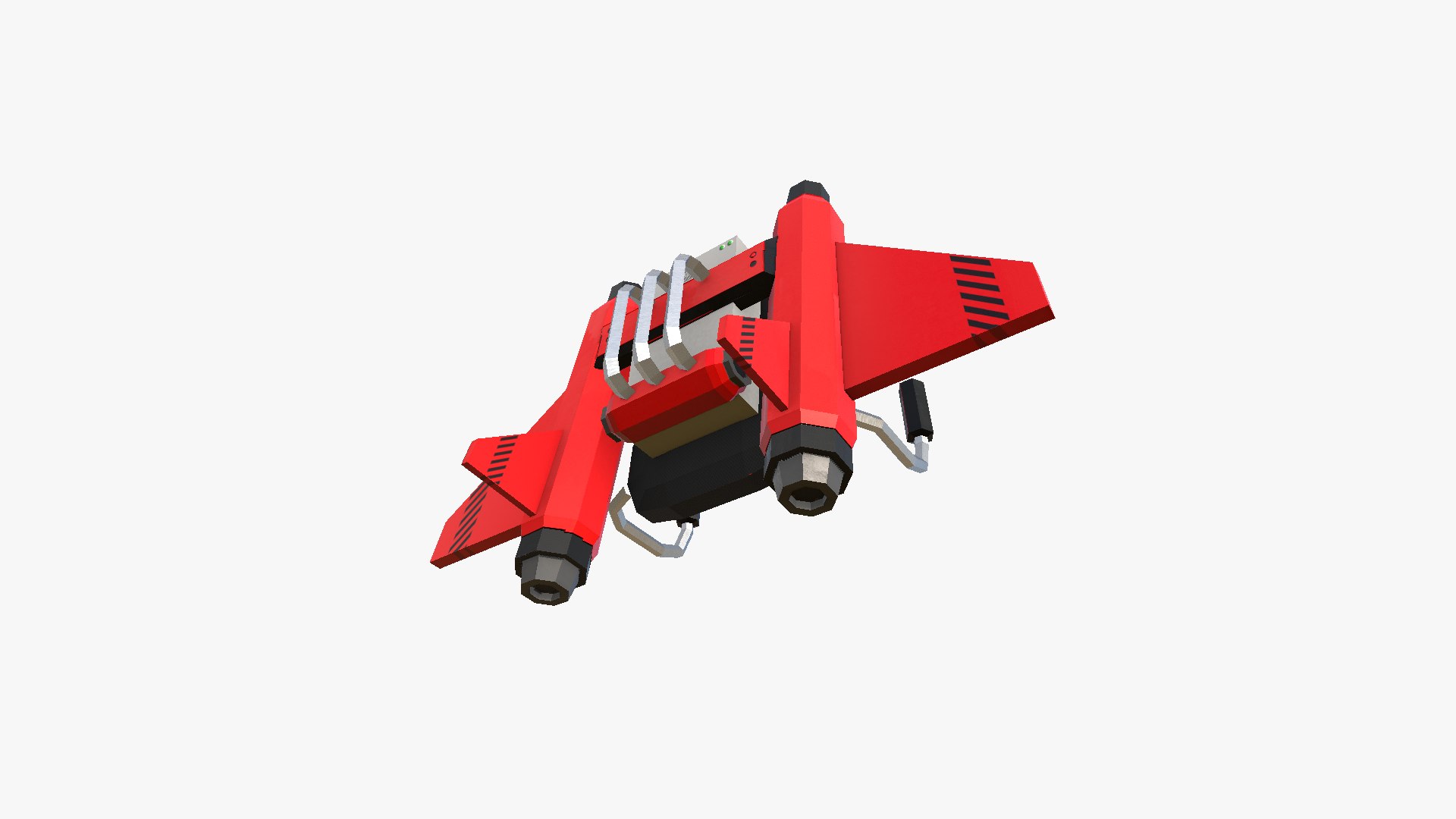 Jetpack Low Poly C02 - SciFi Character Design 3D - TurboSquid 2255352
