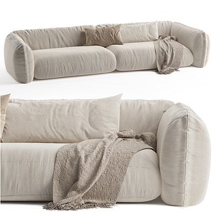 Lotta  Agaton 3 Seat Sofa 3D model