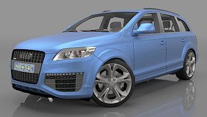 3D 2009 Audi Q7 TDI