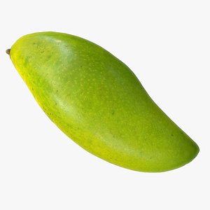 High_Low Poly Green Mango