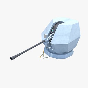 Bofors 40mm Mk4 Naval Gun(Animation)