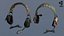 Tactical Headphone 3D model