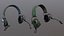 Tactical Headphone 3D model
