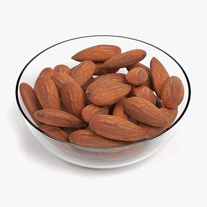 almonds bowl 3D model