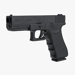 glock 22 pistol 3D model
