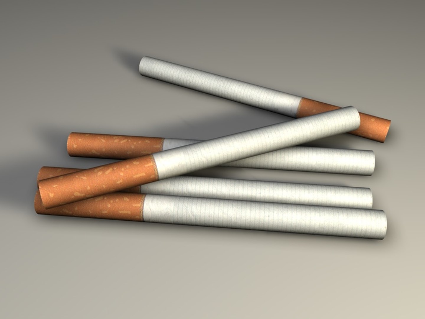 Cigarette Cig 3d Model