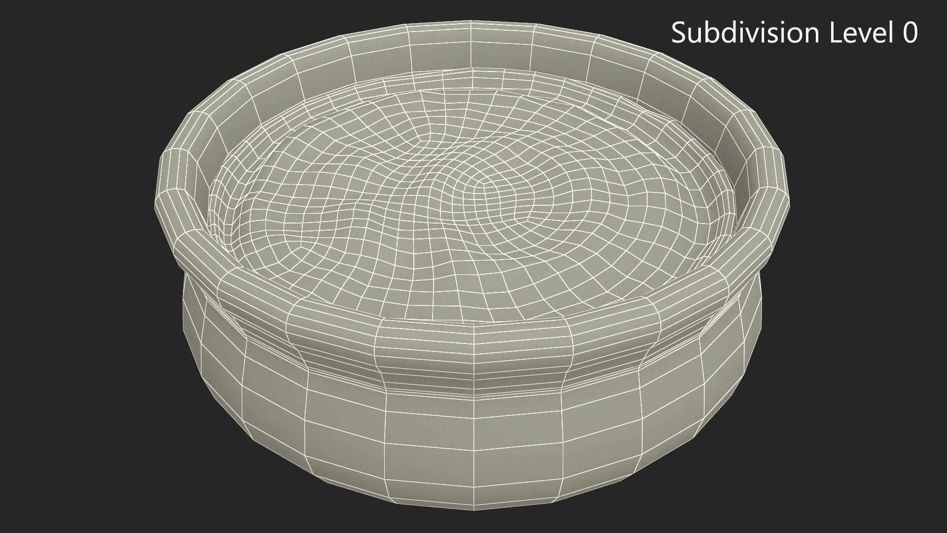 3D Turkish Baked Rice Pudding - TurboSquid 2098257