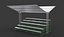 Grandstand seating 3D model