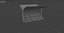 Grandstand seating 3D model