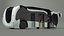 3D Futuristic Electric Bus Concept White Rigged model