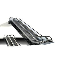 escalator see thru