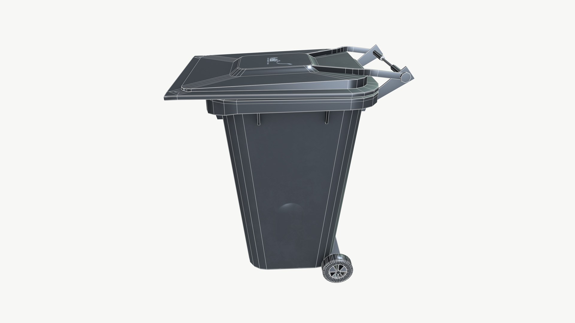 3D Dustbin - TurboSquid 2260919