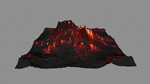 volcano 3D
