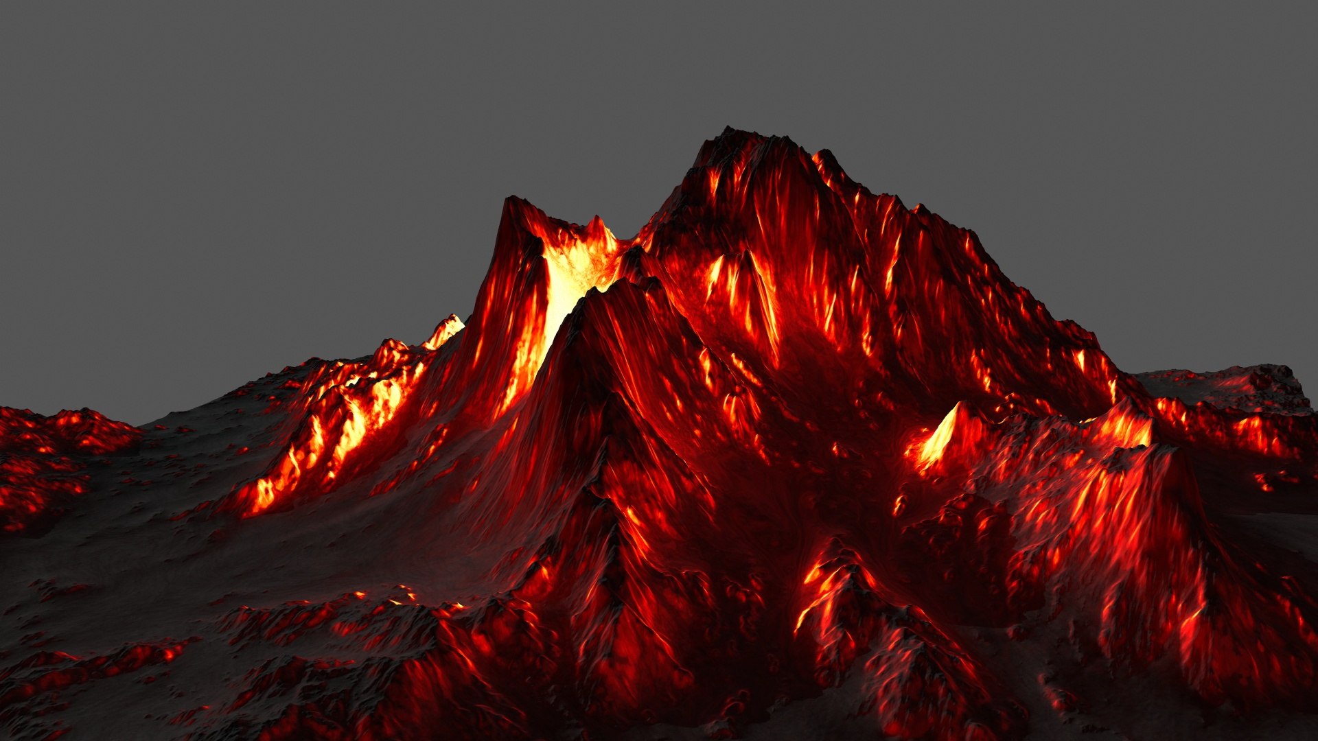 Volcano 3D - TurboSquid 1313363