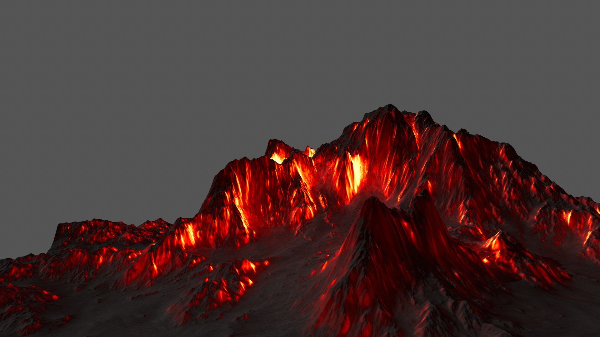 Volcano 3D - TurboSquid 1313363